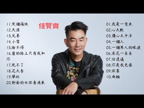 任賢齊 20首精選歌曲 熱門 合輯 [兄弟/天涯/我是一隻魚/傷心太平洋/浪花一朵朵/任逍遙/你是我老婆/對面的女孩看過來]