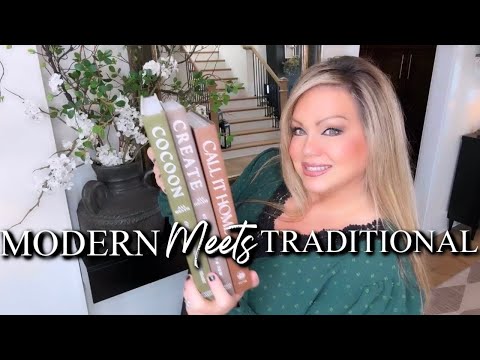 SOME COMMENTS LED ME TO SEARCH FOR ANSWERS | TRANSITIONAL DESIGN | DECORATE WITH ME