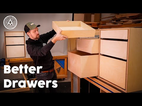 How to make Professional Drawers for Cabinets