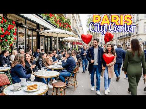 14 February 2026 ❤️ Paris City Center | Café de Flore, Saint-Germain-des-Prés  | 4K Paris Walk
