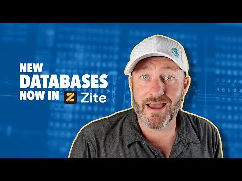 New Databases now in Zite 👩‍💻 Vibe-coding made easier