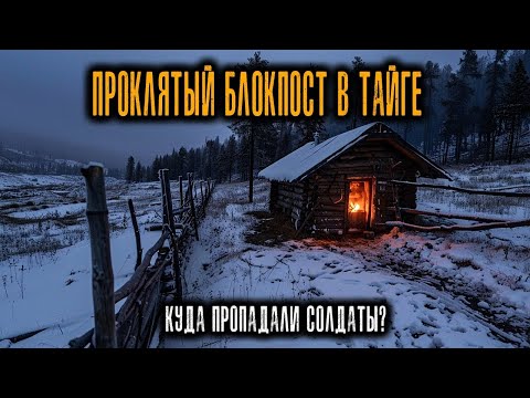Проклятый Блокпост  Эксперименты над Солдатами НКВД в Сибирской Тайге 1975