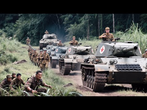 Japanese mechanized unit attacks with all its might, routed by Eighth Route Army's counterattack!