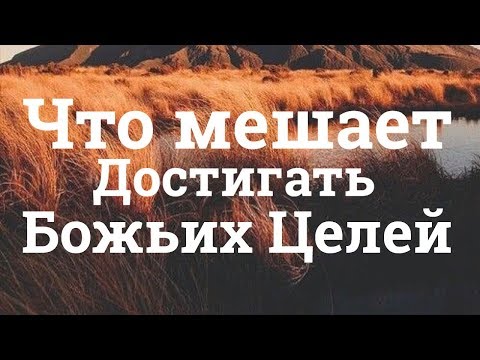 "Что Мешает Достигать Божиих Целей" | Игорь Цыба