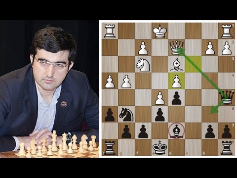 В.Крамник-П.Леко. Партия ЖИЗНИ! Бриссаго 2004. Шахматы.