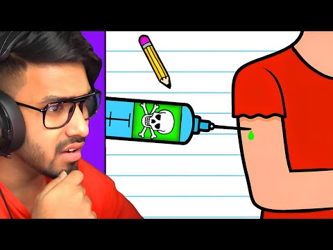 DRAWING THINGS TO DESTROY LIVES | TECHNO GAMERZ