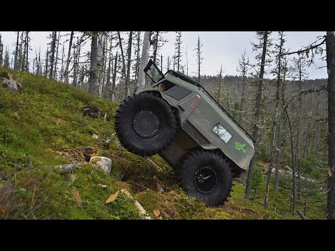 Вездеход Тайфун: Экспедиция в Сибирь! 8 часов по бездорожью в горные Саяны.