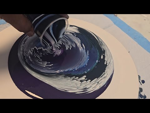 Thick or Thin Paint Consistency? SEE THE DIFFERENCE in the clouds!