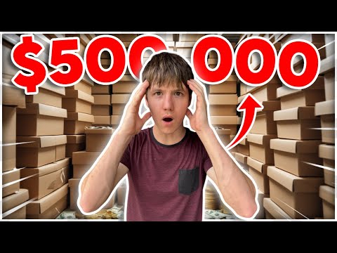I BOUGHT A $500,000 ABANDONED STORAGE UNIT FULL OF MONEY!!