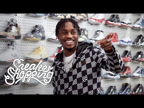 Lil Tjay Goes Sneaker Shopping With Complex