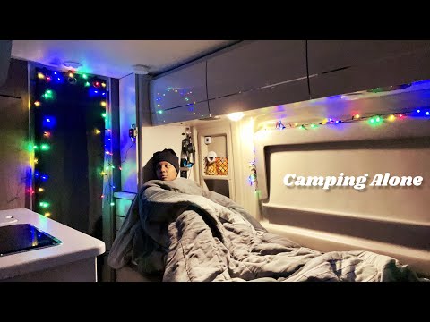 Living In My Van|Surviving My First Winter Storm In My Van In Michigan|Ep.72