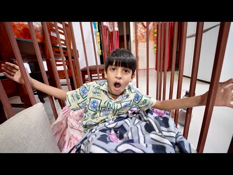 Living In Jail Challenge 😲 With Brothers 