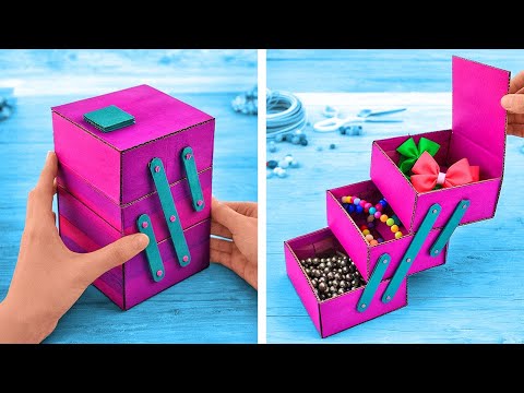 Incredible Cardboard crafts for your Home