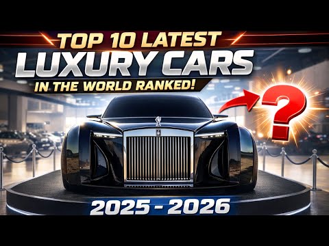 TOP 10 LATEST LUXURY CARS IN THE WORLD RANKED! 2025 - 2026 #1 Will Shock You