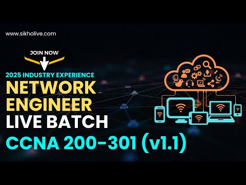 CCNA 200-301 Version 1.1 Live Batch: Full Course Start Now! | Combo Batch : Network Engineer Program