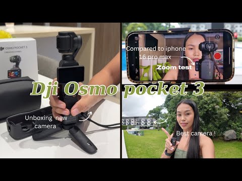 DJI Osmo Pocket 3 Creator Combo Review vs Iphone 16 promax camera : Test Vlog & Comparison !