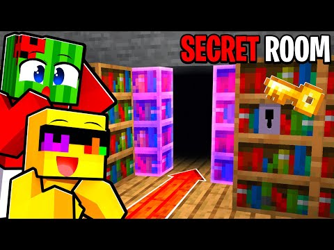 We Found TOP SECRET Rooms In Minecraft