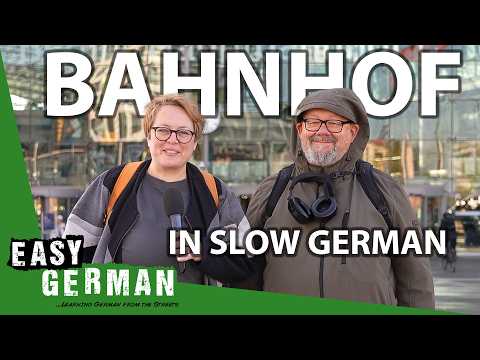 At The Train Station in Slow German | Super Easy German 279
