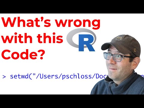 Using paths in R and why you shouldn't be using setwd (CC179)