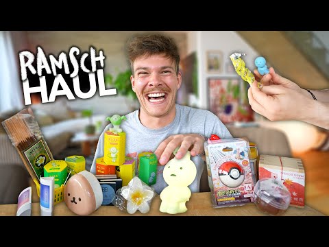 Wolfgang und ich testen sinnlosen Ramsch aus Japan - XXL Ramsch Haul