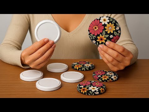 Don't Throw Away Your Jar Lids! I Have a Fantastic Idea!