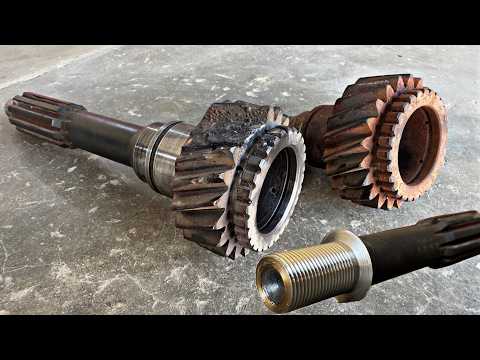 Transmission Input Shaft Repair | Engaged in Real Repair Work Inside a Mechanical Workshop