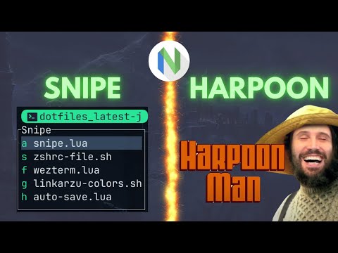 Snipe vs Harpoon in Neovim