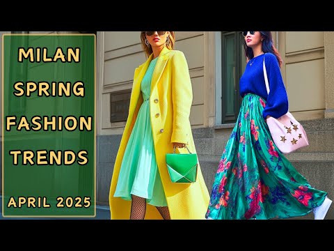 Spring 2025 Italian Street Style 🇮🇹 What Are People Wearing in Milan