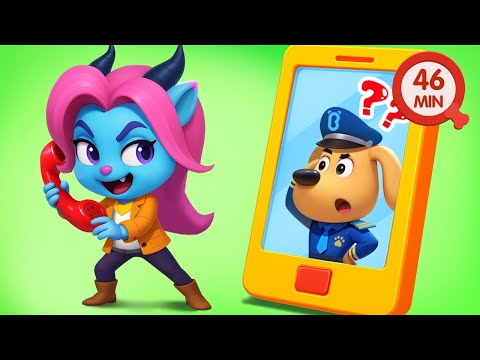 Phone Calls from Antel | Fun Story | Safety Rules for Kids | Sheriff Labrador