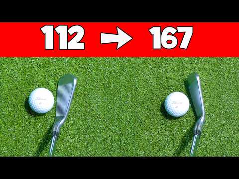 Swing SLOWER but hit the golf ball FURTHER.  Every golfer NEEDS this!!