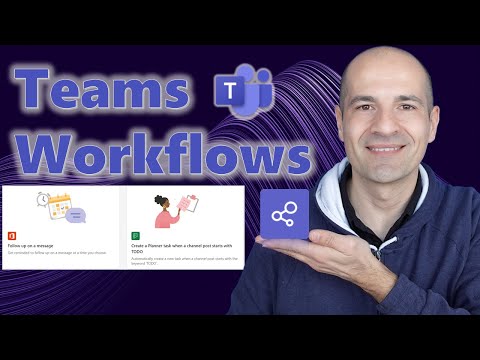 ⚙️How to use Workflows App in Microsoft Teams