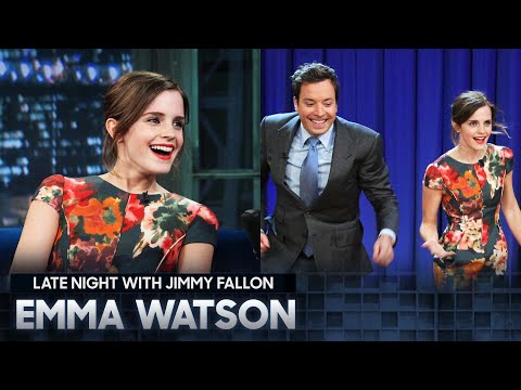 Emma Watson Teaches Jimmy Her Dance Moves from The Perks of Being a Wallflower | Fallon Flashback 