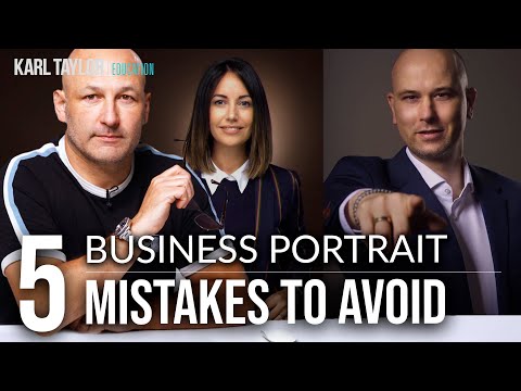 5 Business Portrait Mistakes to Avoid!