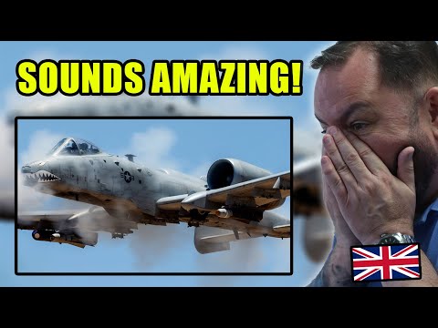 BRITS React to the A-10 Warthog for the First Time!