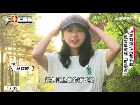 農作物廢料再利用　鳳梨莖葉變珍貴紡紗原料｜華視新聞 20230323