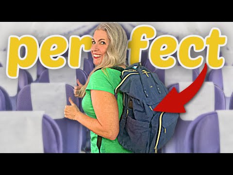 Perfectly Packed Personal Item Bag | 5 EASY steps! ✈️