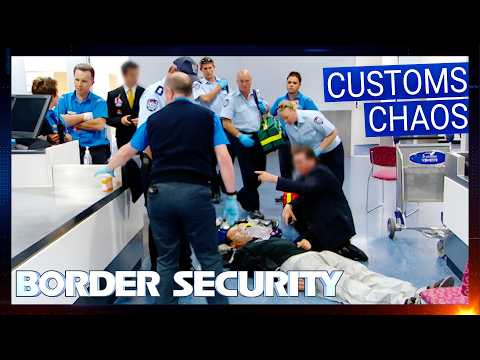 Most Shocking Overd*se At The Border | FULL EPISODES | Border Security Australia