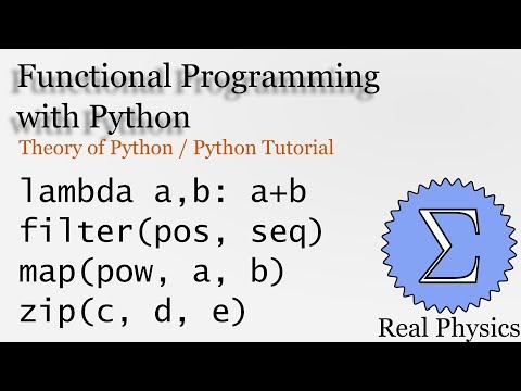 Functional Programming (Theory of Python) (Python Tutorial)