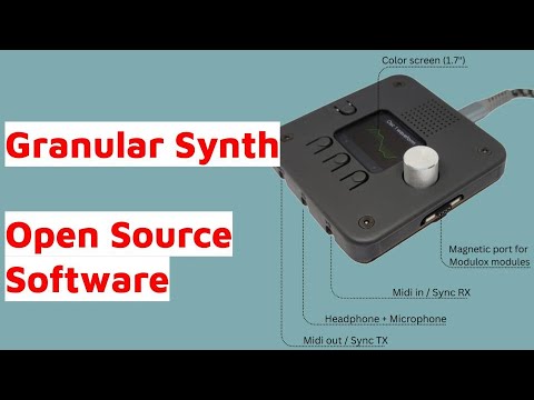 Modu-Grain: The Ultimate Granular Synth for MODULOX BRAIN | Open-Source software & MIDI-Ready!