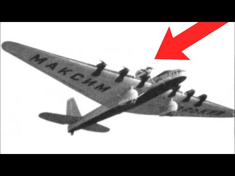 Трагедия самого большого агитсамолёта в мире, разбившегося дважды.