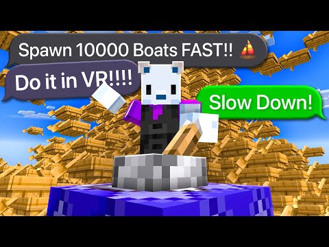 Breaking Minecraft with your Dumb Ideas