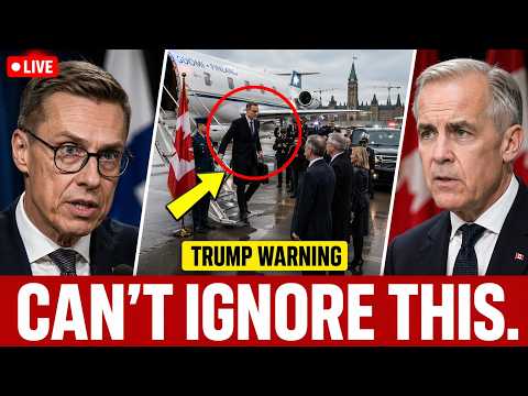 Finland's President Just Flew to Ottawa With a Warning About Trump Canada Can't Ignore!!