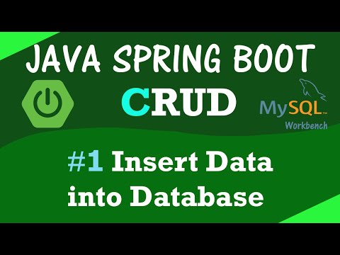 SPRING BOOT | How to insert / store data into MySQL database with REST API in Java Spring Boot