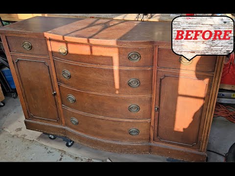 Restoration Of A Vintage Buffet