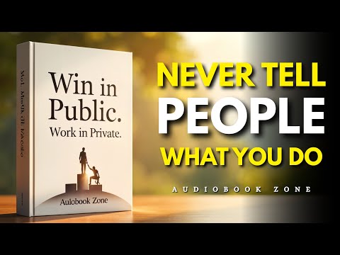 Never Tell People What You Do | Focus in Silence, Win in Public - BEST Audiobook