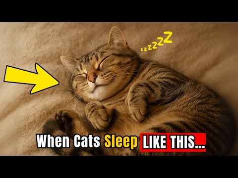 What Your Cat’s Sleeping Position Really Means