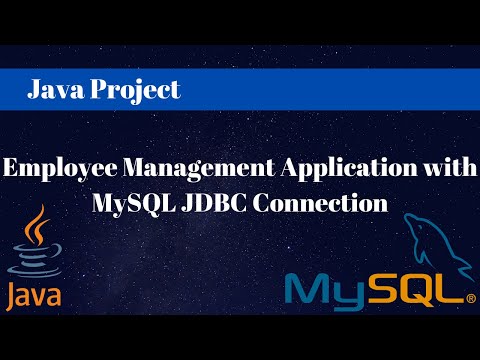 #javaprojects Employee Management System With MySQL  In Java | CRUD Operation | Java + MySQL Project