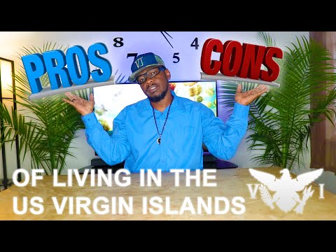 PROS AND CONS OF LIVING IN THE US VIRGIN ISLANDS