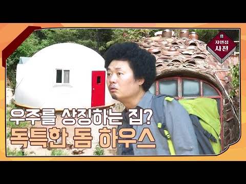 [자연집] 화성에 지어 놓은 듯한 집이 있다? 독특한 돔 하우스 사전