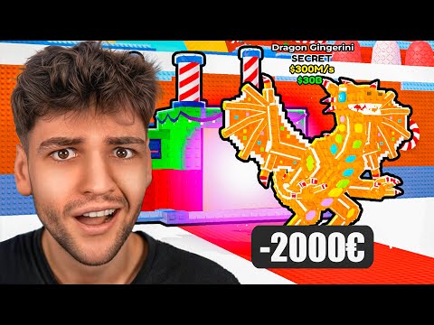 ΞΟΔΕΨΑ 2.000€ ΓΙΑ ΤΟ DRAGON GINGERINI ΣΤΟ STEAL A BRAINROT ROBLOX
